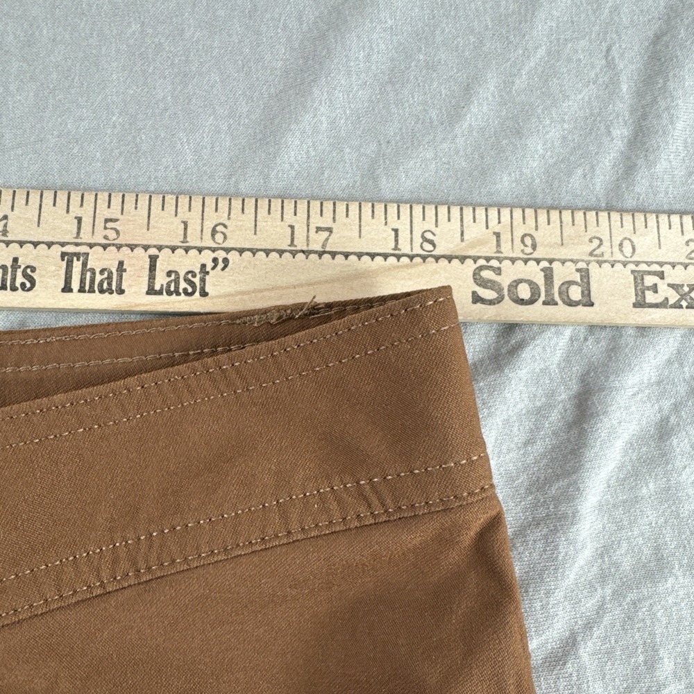 Prana Brion II Shorts Mens 36 Standard Fit Brown 9" Chino Outdoors Hiking NEW - Picture 3 of 8